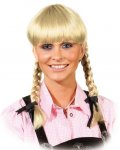 Hochwertige Zopfperücke Lena,  Blond