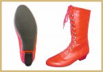 IWA Tanzstiefel Majoretten-Stiefel 2030 Farbe Rot