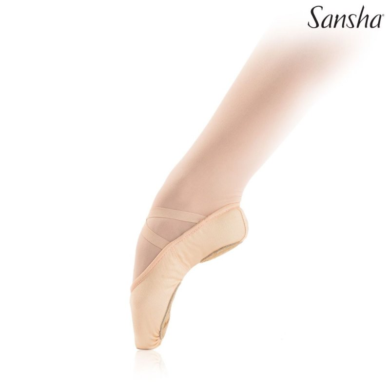 Sansha Youth Soft Ballet Shoes PERFECT-FIT BF1E
