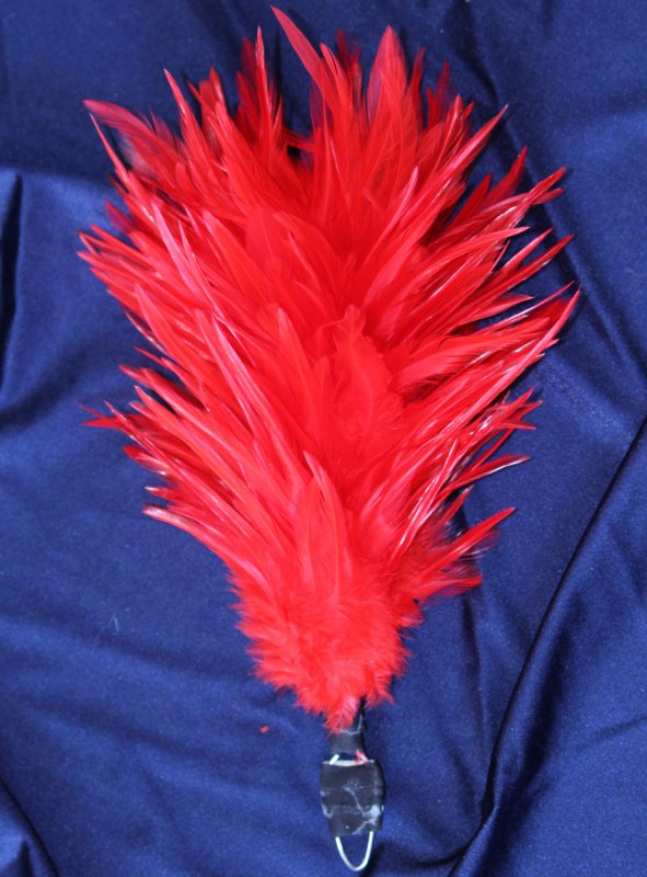 Hahnenstutz rund mit Bügel ca. 20 cm unifarben