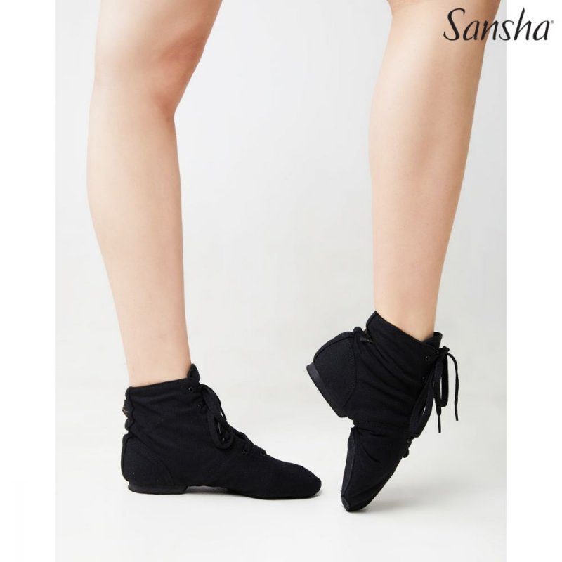Sansha Jazz Boots SOHO JB3C (schwarz)