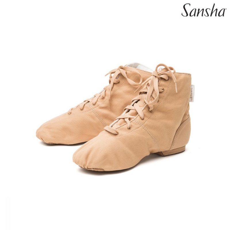 Sansha Jazz Boots SOHO JB3C (Tan)